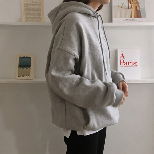 [MORE] glee hoodie (크림/핑베이지/브라운/그레이)