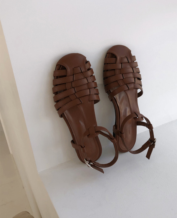 마비스 sandal (브라운/블랙)