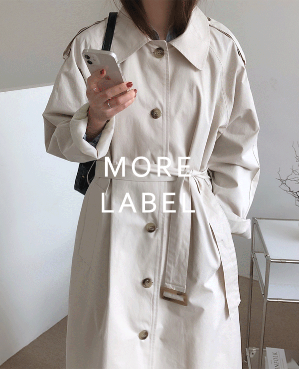[MORE] 선데이 트렌치 coat (크림/베이지)- 무료배송